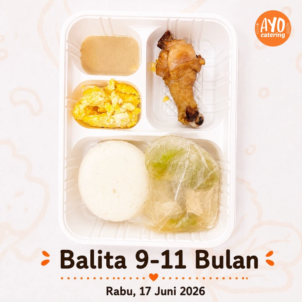 Foto menu Balita 9-11 Bulan PMT Ayo Catering Depok 2026-06-17